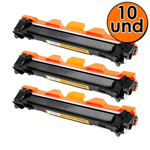 Pack de 10 Toner 1060 Alternativo Compatible Impresoras Brother